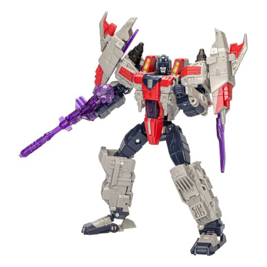Transformers Generations Legacy United: Starscream Cybertron Voyager Class Action Figure (18cm) Preorder