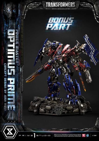 Transformers: Powermaster Optimus Prime Concept de Josh Nizzi Museum Masterline Estatua Ultimate Bonus Version (99 cm) Reserva