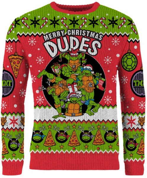 patrón Desilusión paquete Buy Your Teenage Mutant Ninja Turtles Christmas Sweater (Free Shipping) -  Merchoid