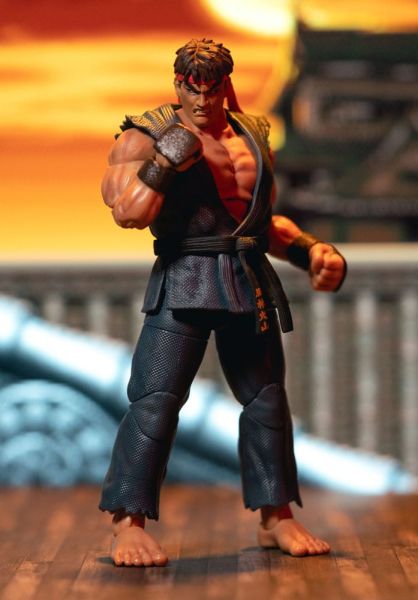 Ultra Street Fighter II: Evil Ryu Figura de acción 1/12 SDCC 2023 Exclusivo (15 cm) Reserva