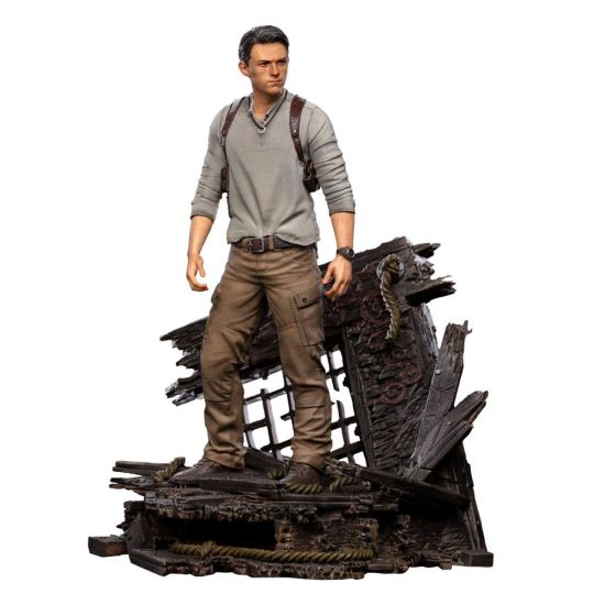 Uncharted Movie: Nathan Drake Deluxe Art Scale Statue 1/10 (22cm) Preorder