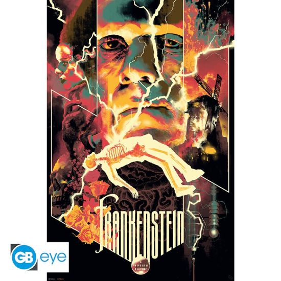 Universal Monsters: Frankenstein Poster (91.5x61cm) Preorder