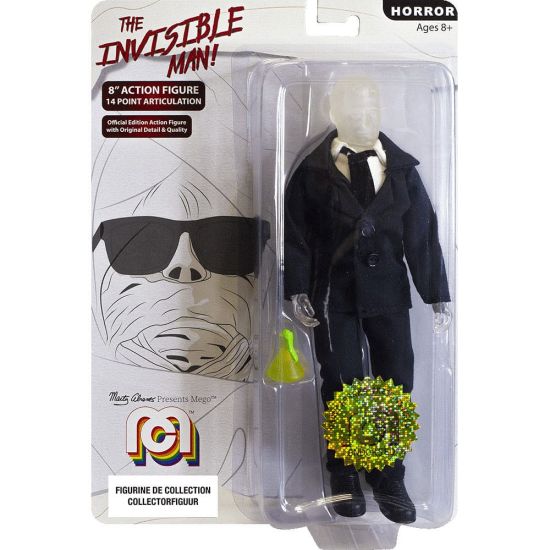 Universal Monsters: The Invisible Man Figure with Suit (20cm)