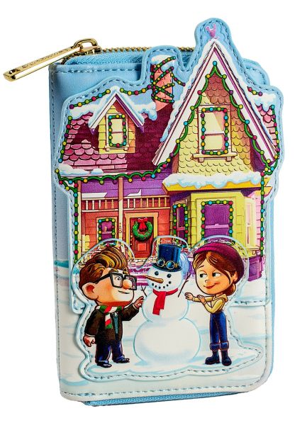 Loungefly Up: House Christmas Lights Zip Around Wallet