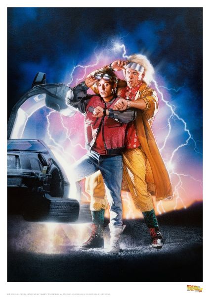 Back To The Future: Part II Film Poster Art Print