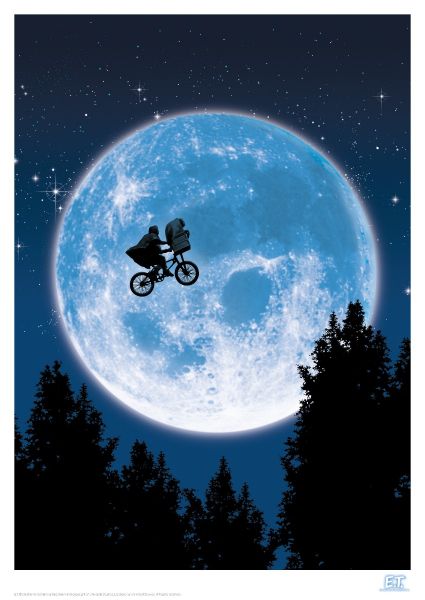 E.T.: Moon Limited Edition Art Print