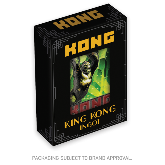 Reserva de lingotes de edición limitada de King Kong: The 8th Wonder