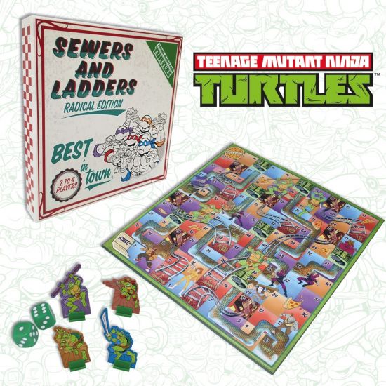 Teenage Mutant Ninja Turtles: Sewers & Ladders Board Game