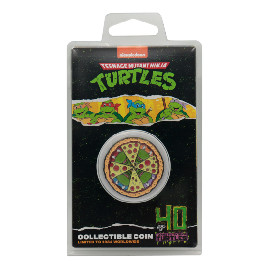 Tortugas Ninja: edición limitada de monedas coleccionables del 40.º aniversario por adelantado