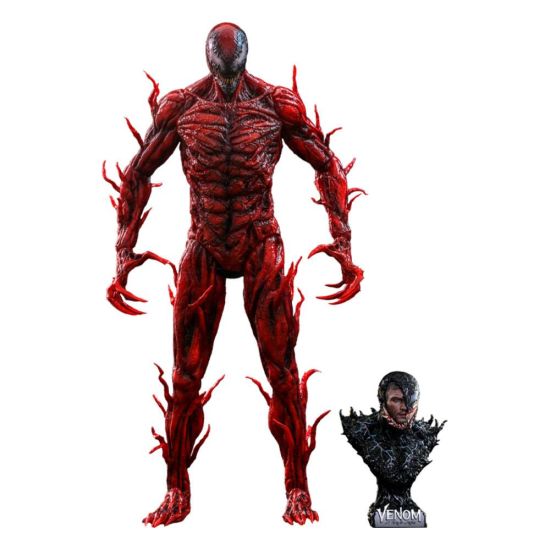 Venom: Let There Be Carnage Movie Masterpiece-serie: Carnage Deluxe Ver. 1/6 PVC-actiefiguur (43 cm) Voorbestellen