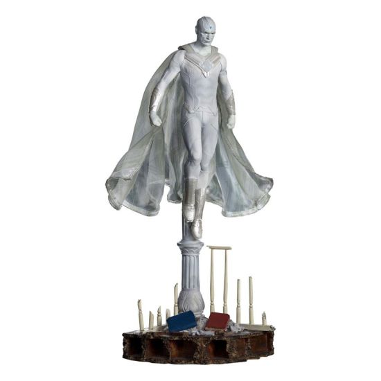 WandaVision: Estatua a escala artística BDS de White Vision 1/10 (33 cm) Reserva