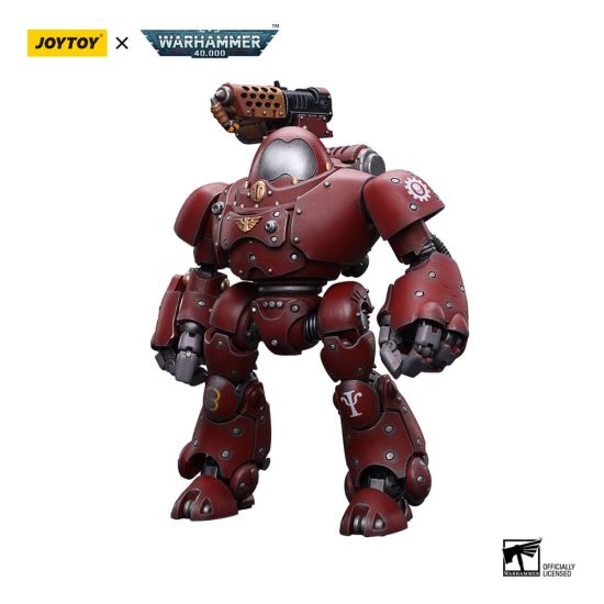 Warhammer 40,000 : Figurine JoyToy - Robot Adeptus Mechanicus Kastelan avec chambre de combustion à incendie (échelle 1/18) (12 cm) Précommande