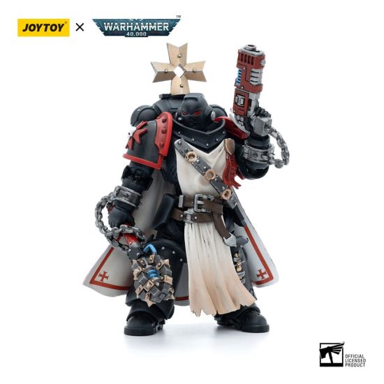 Warhammer 40,000: Figura JoyToy - Hermano Dragen de la Espada de los Templarios Negros (escala 1/18) (12 cm) Reserva
