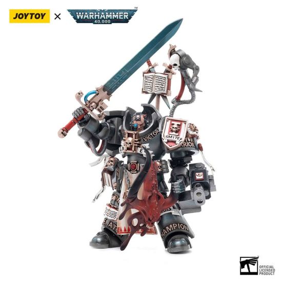 Warhammer 40,000: Figura JoyToy - Terminator Incanus Neodan de los Caballeros Grises (escala 1/18) (13 cm)