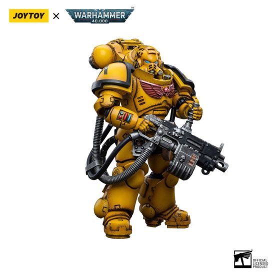 Warhammer 40,000: JoyToy Figura - Imperial Fists Heavy Intercessors 01 (escala 1/18) (13cm)