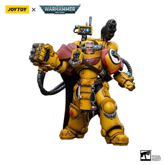 Warhammer 40,000 : Figurine JoyToy - Troisième Capitaine Tor Garadon des Imperial Fists (échelle 1/18) (13cm) Précommande