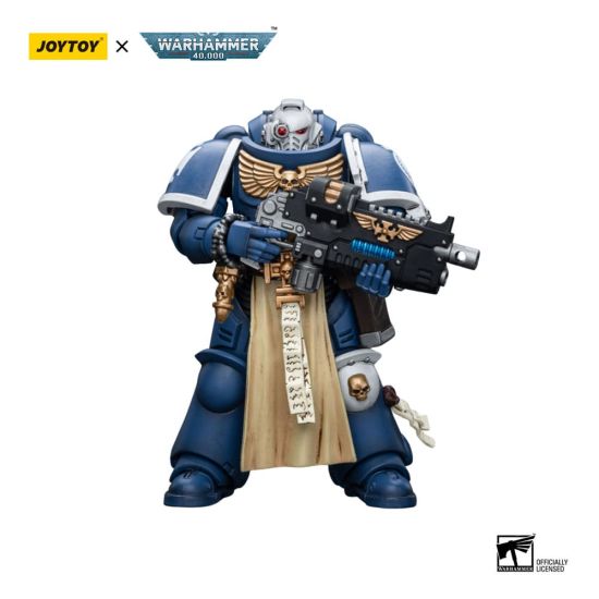 Warhammer 40,000: Ultramarines Sternguard Veteran with Combi-Plasma 1/18 Action Figure (12cm)