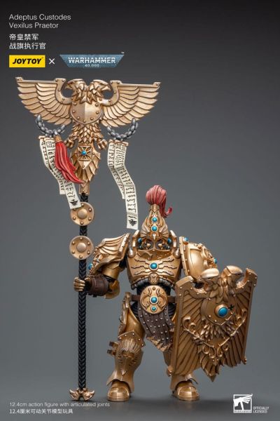 Warhammer 40,000 : Adeptus Custodes Vexilus Praetor 1/18 Précommande de figurines