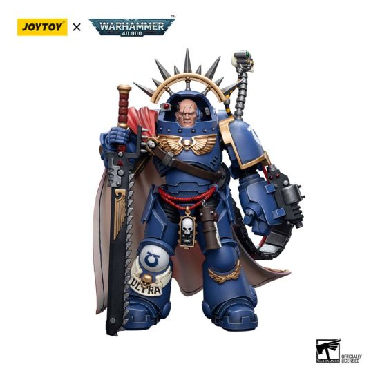 Warhammer 40,000: Ultramarines Captain in Gravis Armor 1/18 actiefiguur (12 cm) Pre-order