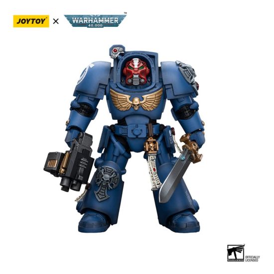 Warhammer 40k: Ultramarines Terminator Squad Sergeant Action Figure 1/18 (12cm) Preorder