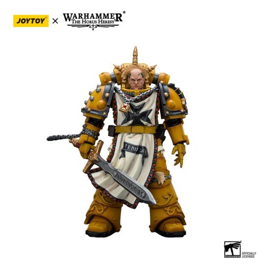 Warhammer: JoyToy-Figur – Sigismund, Erster Kapitän der Imperial Fists (Maßstab 1/18) (12 cm) Vorbestellung