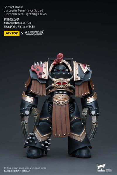 Warhammer: Sons of Horus Justaerin Terminator Squad Justaerin with Lightning Claws 1/18 Action Figure (12cm) Preorder