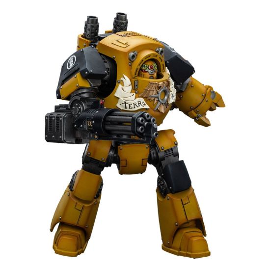 Warhammer The Horus Heresy: JoyToy Figure - Imperial Fists Contemptor Dreadnought (schaal 1/18) (12 cm) Pre-order