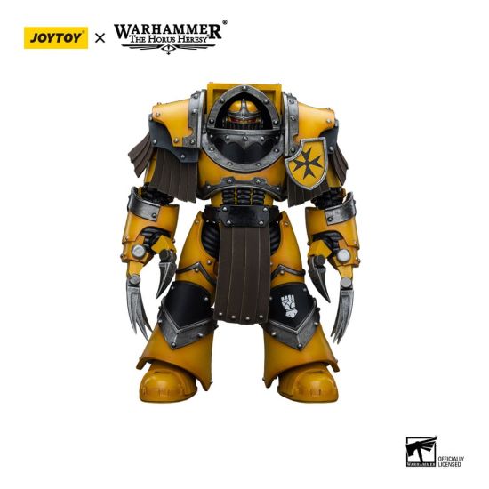 Warhammer The Horus Heresy: JoyToy Figure - Imperial Fists Legion Cataphractii Terminator Squad Cataphractii with Lightning Claws (1/18 scale) (12cm) Preorder
