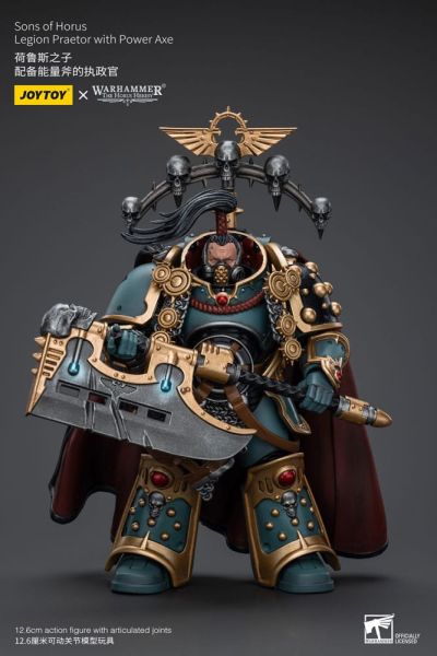 Warhammer The Horus Heresy: JoyToy Figure - Sons of Horus Legion Praetor with Power Axe (1/18 scale) (12cm) Preorder