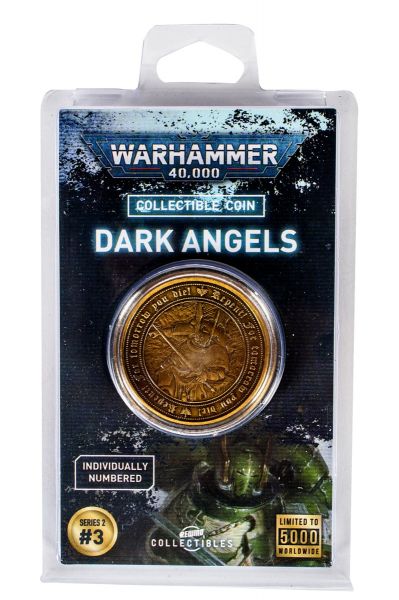 Warhammer 40,000: Dark Angels Collectible Coin Preorder