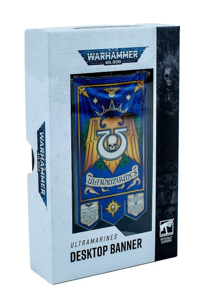 Warhammer 40,000: Ultramarines Metal Chapters Banner Preorder