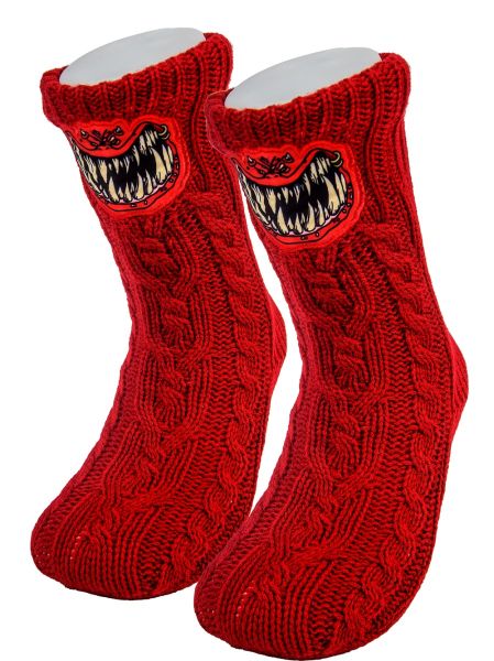 Warhammer 40,000 : Chaussettes Pantoufles Red Squig