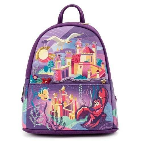 Loungefly Ariel: Castle Collection Mini Backpack Preorder