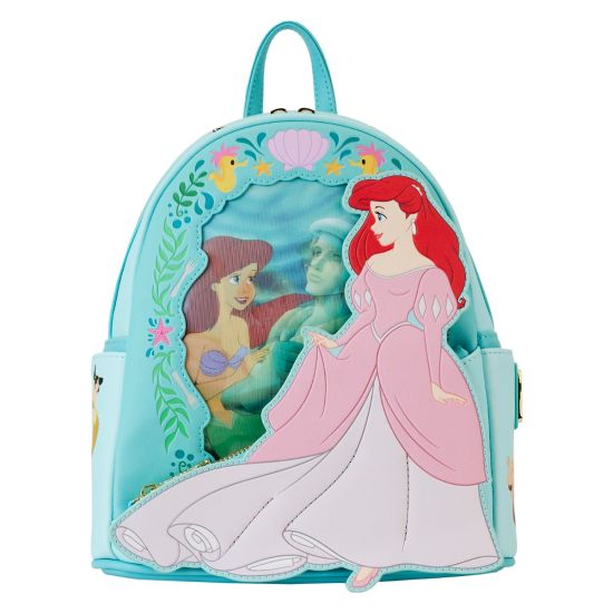 Loungefly The Little Mermaid: Princess Lenticular Mini Backpack
