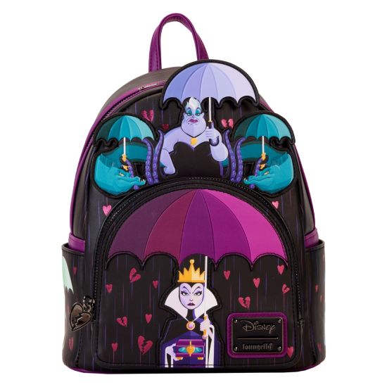 Loungefly Disney : Les méchants maudissent vos cœurs Mini sac à dos Précommande