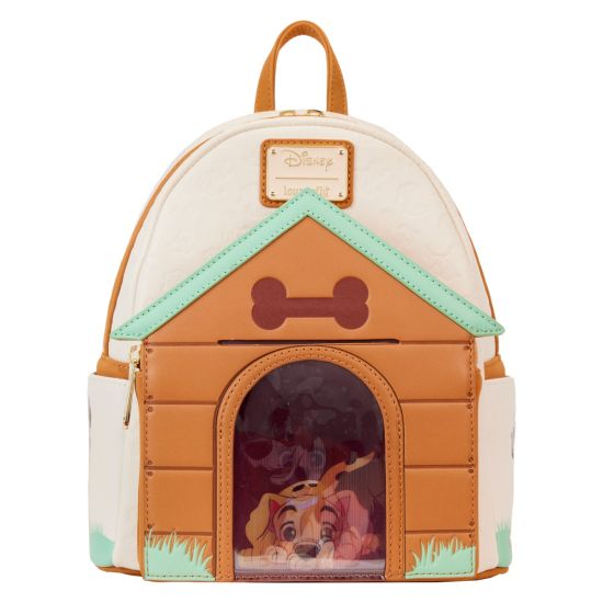 Loungefly Disney : Mini sac à dos triple lenticulaire I Heart Disney Dogs