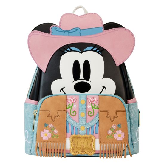 Loungefly Disney: Western Minnie Mouse Cosplay Mini Backpack