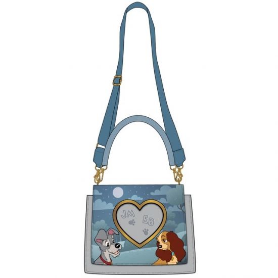 Lady and the Tramp: Wet Cement Loungefly Crossbody Bag Preorder