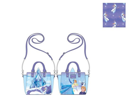 Frozen: Princess Castle Loungefly Crossbody Bag