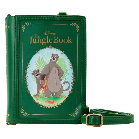 Loungefly Jungle Book: Classic Books Convertible Crossbody Bag