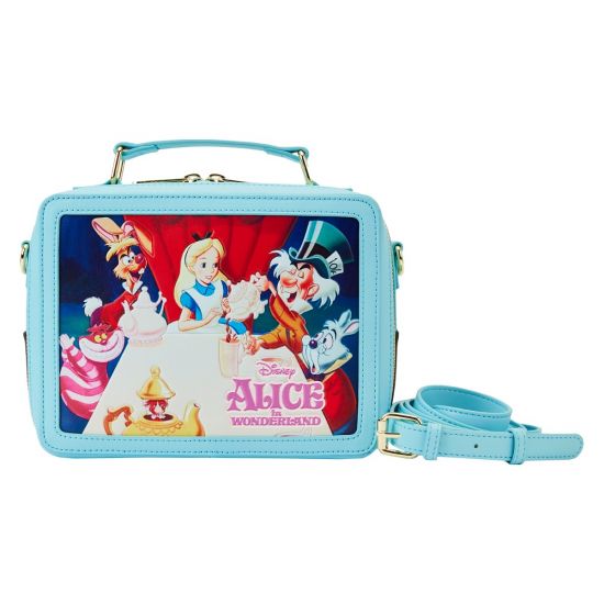 Loungefly Alice In Wonderland: Classic Movie Lunch Box Crossbody Bag