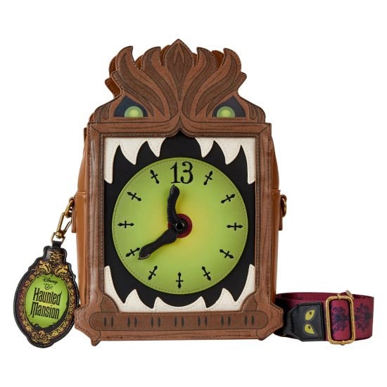 Loungefly Haunted Mansion: Clock Crossbody Bag