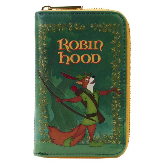 Loungefly Robin Hood: Classic Book Zip Around Wallet Preorder