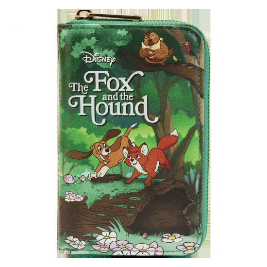 Loungefly The Fox and the Hound: Book Zip Around Wallet Preorder