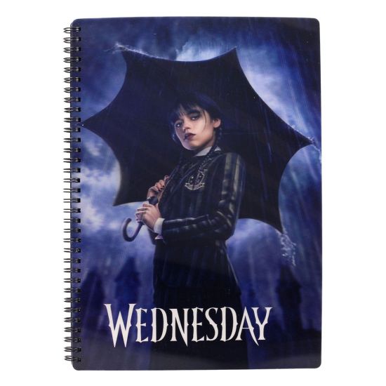 Wednesday: 3D-Effect Rain Notebook Preorder