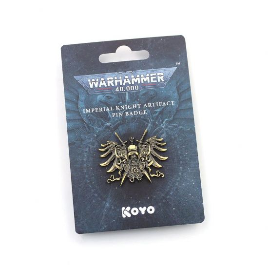 Warhammer 40,000: Imperial Knight Artifact Pin Badge