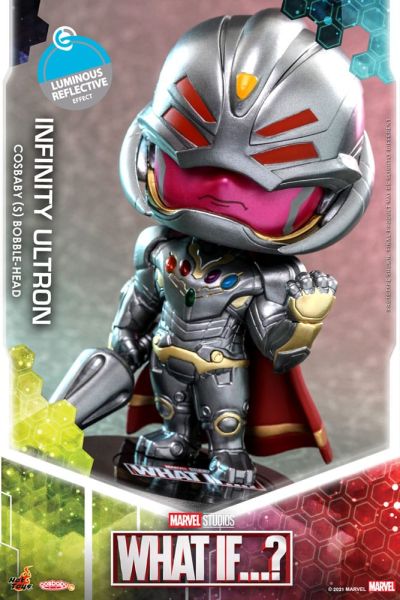 What If...?: Infinity Ultron Cosbaby (S) Mini Figure (10cm) Preorder