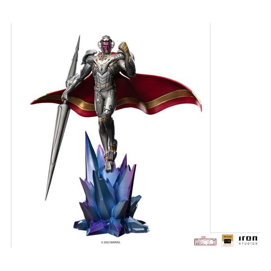 ¿Y si...?: Estatua de lujo a escala artística de Infinity Ultron 1/10 (36 cm) Reserva