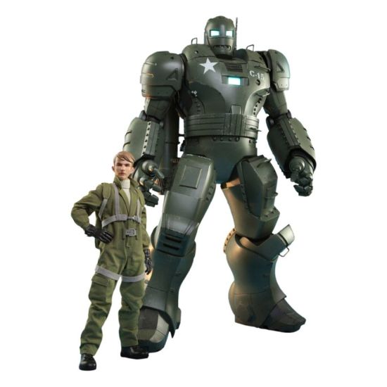 What If...?: Steve Rogers & The Hydra Stomper 1/6 Action Figures (28-56cm)