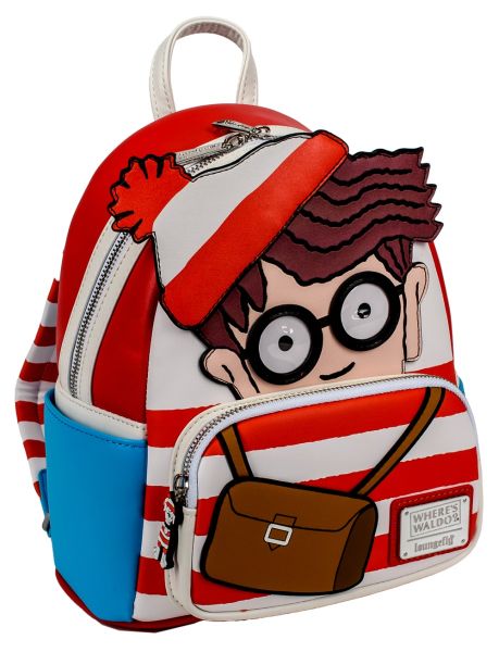 Loungefly Where's Waldo: Cosplay Mini Backpack
